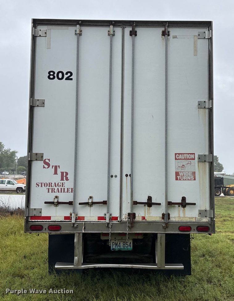 image for item EN5641 1994 Fruehauf FBLP91.5-NT2-43W dry van trailer