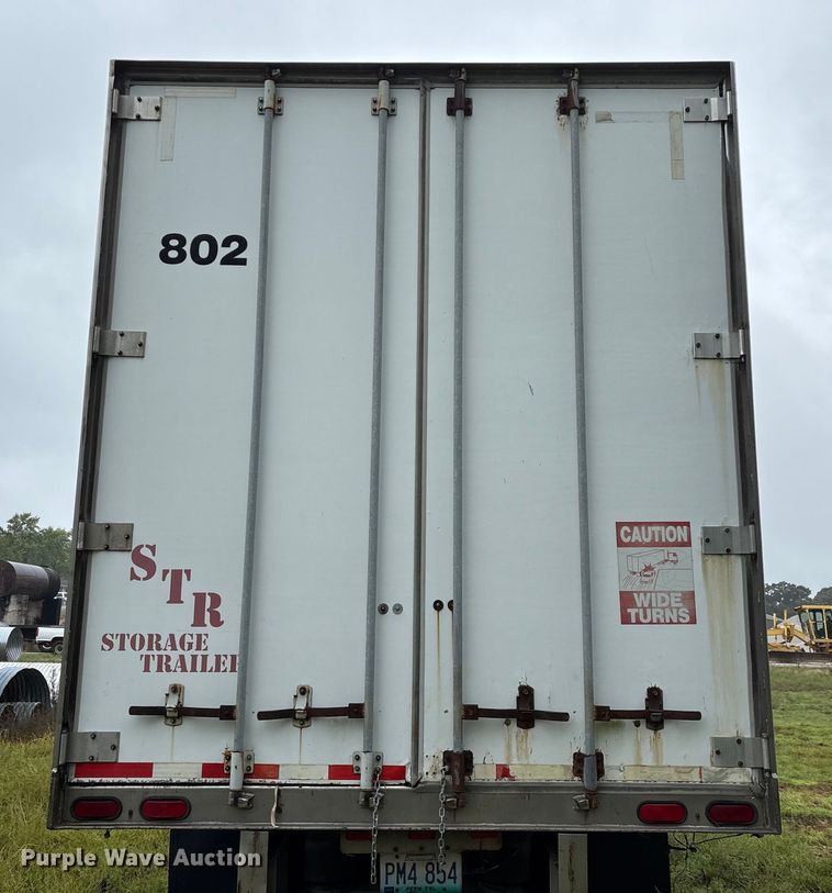 image for item EN5641 1994 Fruehauf FBLP91.5-NT2-43W dry van trailer