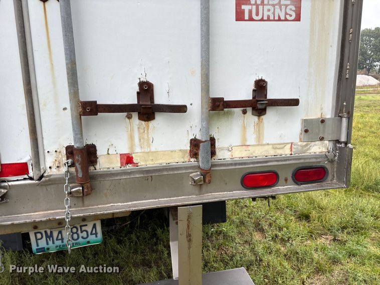 image for item EN5641 1994 Fruehauf FBLP91.5-NT2-43W dry van trailer