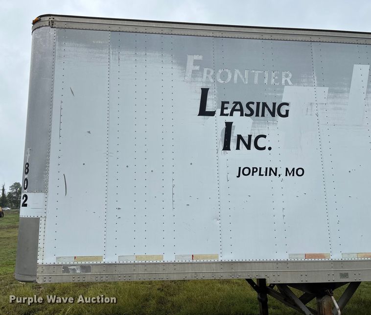 image for item EN5641 1994 Fruehauf FBLP91.5-NT2-43W dry van trailer