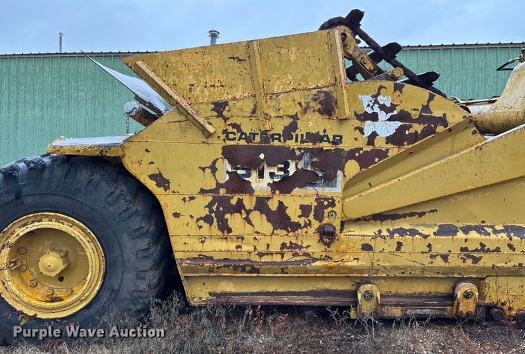 image for item EN5642 1973 Caterpillar 613 elevating scraper