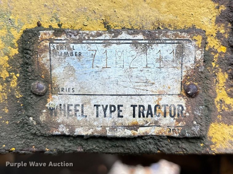 image for item EN5642 1973 Caterpillar 613 elevating scraper