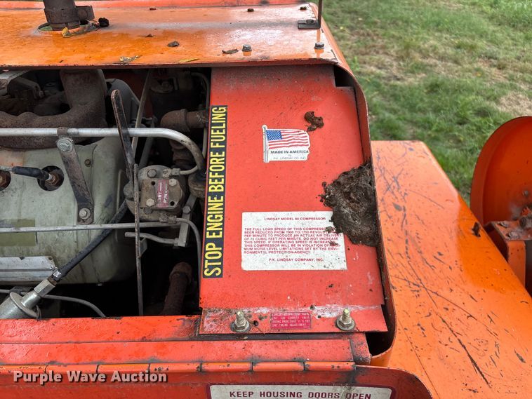 image for item EN5646 Lindsay 80 HC air compressor