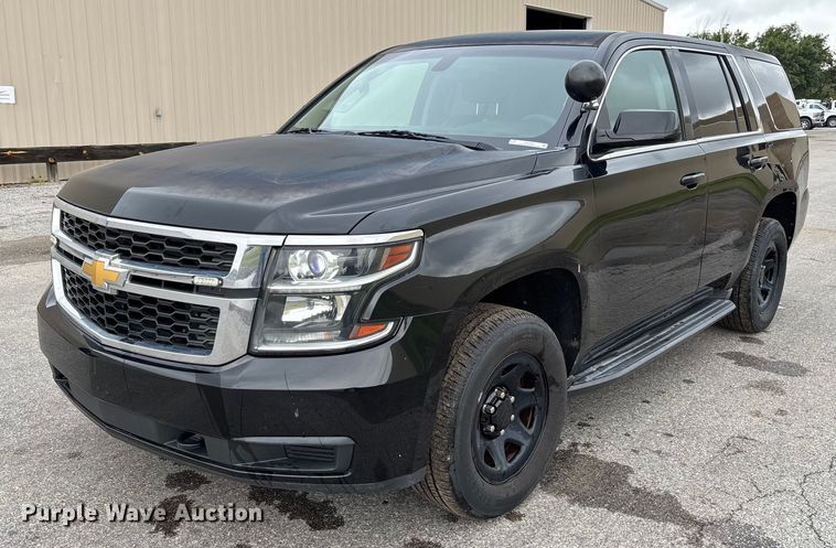 image for item EN7031 2016 Chevrolet Tahoe Police SUV