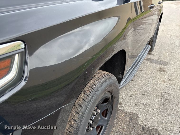 image for item EN7031 2016 Chevrolet Tahoe Police SUV