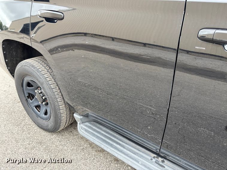 image for item EN7031 2016 Chevrolet Tahoe Police SUV