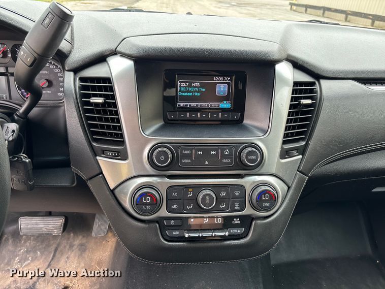 image for item EN7031 2016 Chevrolet Tahoe Police SUV