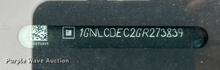 image for item EN7031 2016 Chevrolet Tahoe Police SUV