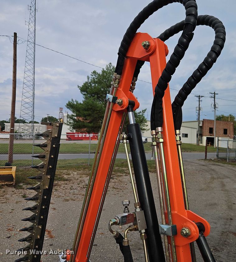 image for item EO4674 FHM BRM180 skid steer sickle mower