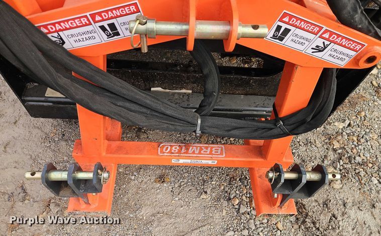 image for item EO4674 FHM BRM180 skid steer sickle mower