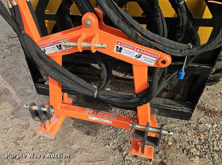 image for item EO4674 FHM BRM180 skid steer sickle mower