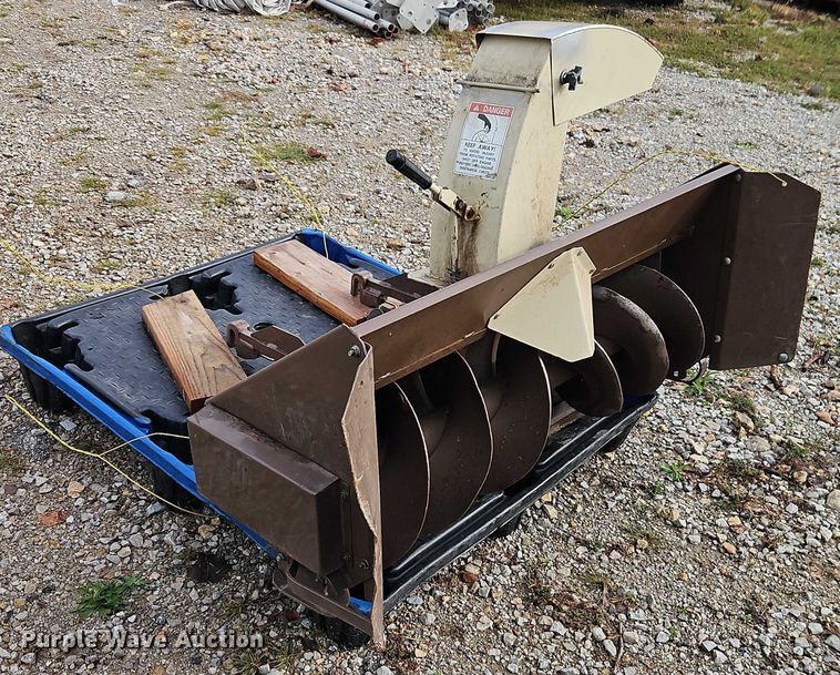 image for item EO4677 Grass Hopper 412 snow blower attachment