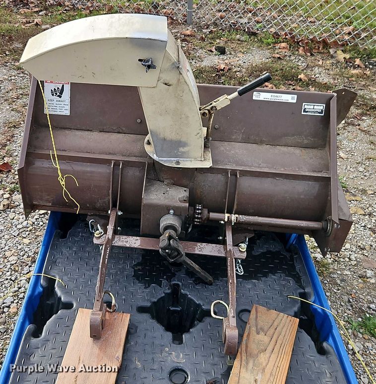 image for item EO4677 Grass Hopper 412 snow blower attachment