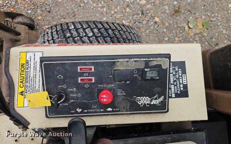 image for item EO4681 Grasshopper 735 Lawn Mower