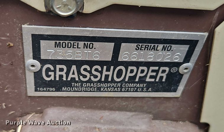 image for item EO4681 Grasshopper 735 Lawn Mower
