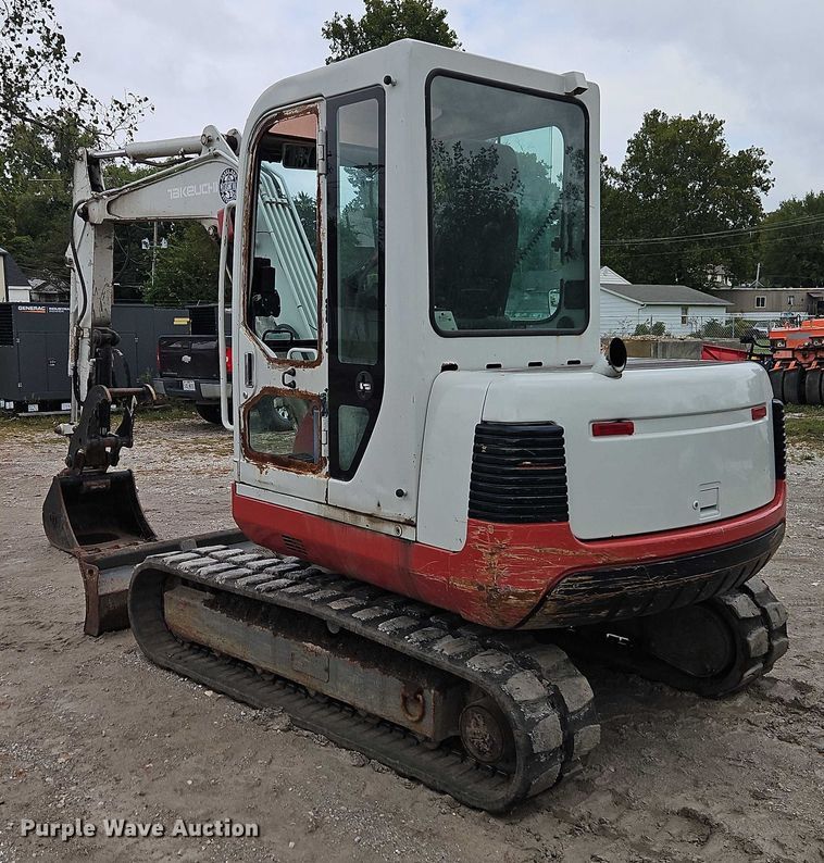 image for item EO4684 2004 Takeuchi TB145 mini excavator