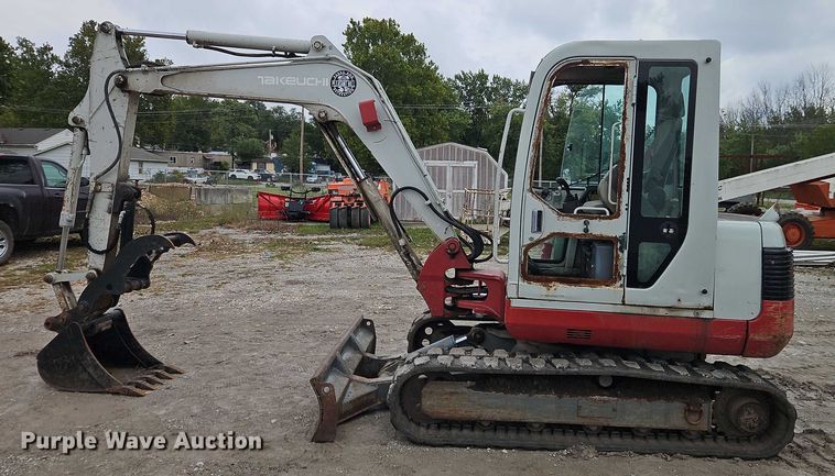 image for item EO4684 2004 Takeuchi TB145 mini excavator