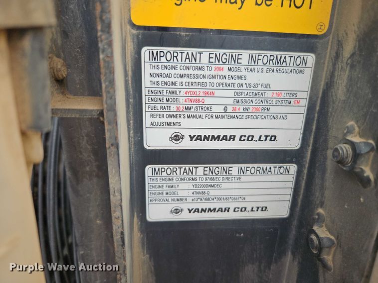 image for item EO4684 2004 Takeuchi TB145 mini excavator