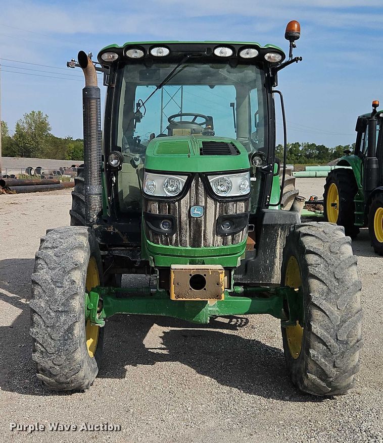 image for item EO4691 2013 John Deere 6115R MFWD tractor