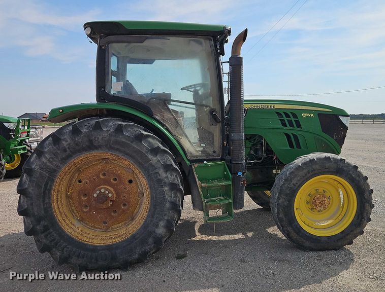 image for item EO4691 2013 John Deere 6115R MFWD tractor