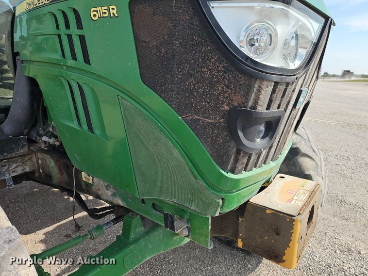 image for item EO4691 2013 John Deere 6115R MFWD tractor