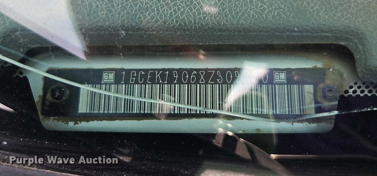 image for item EO4692 2008 Chevrolet Silverado 1500 Ext. Cab pickup truck