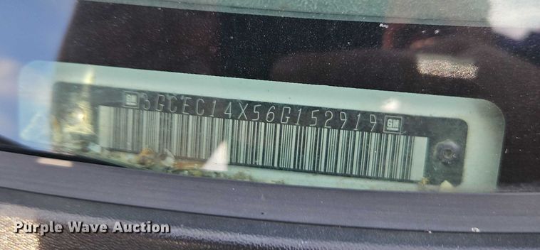 image for item EO4695 2006 Chevrolet Silverado 1500 pickup truck