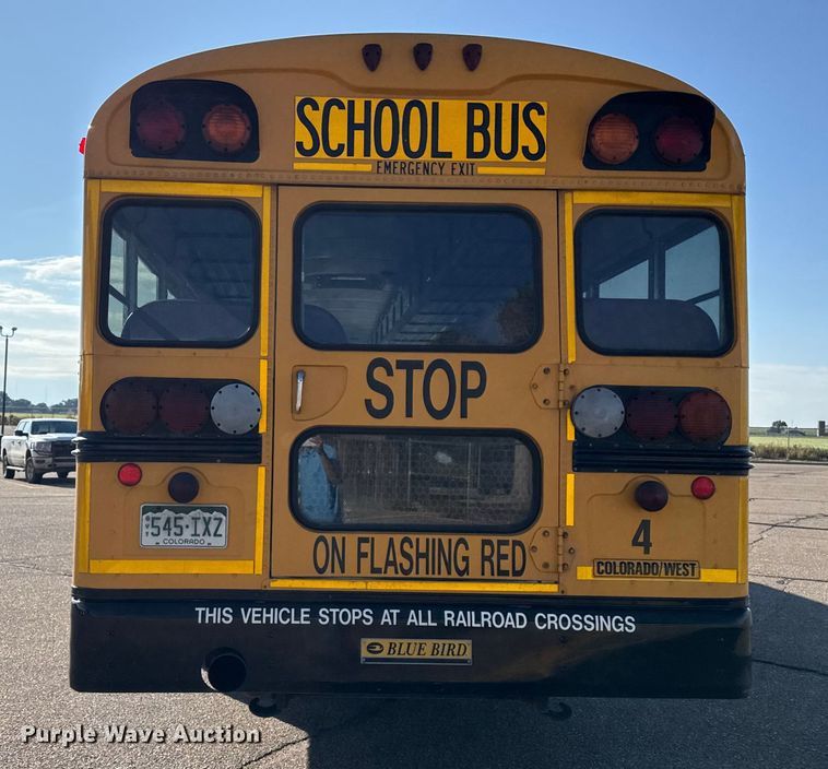 image for item EP0679 2003 Blue Bird school bus