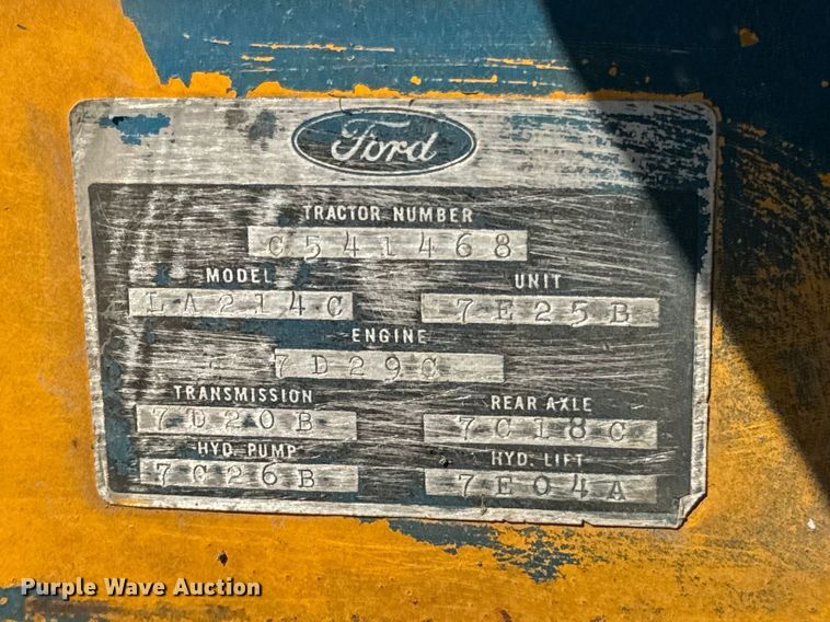 image for item ER0146 Ford 5600 tractor