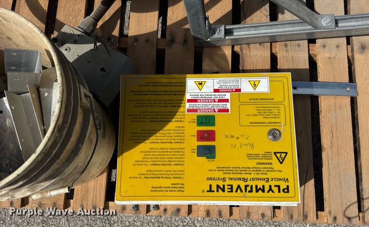 image for item ER0152 Plymovent vehicle exhaust removal system