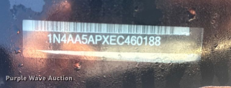 image for item ER2480 2014 Nissan Maxima 