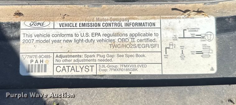 image for item ER2489 2007 Ford Freestyle SUV