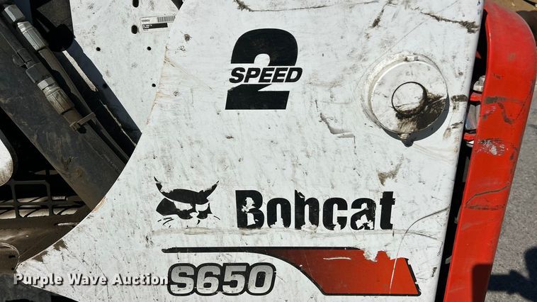 image for item ET3213 2019 Bobcat S650 skid steer loader