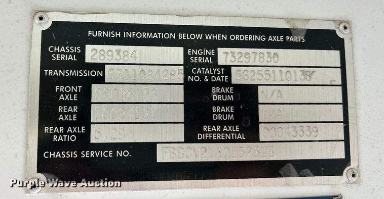 image for item ET3248 2013 Blue Bird Vision school bus