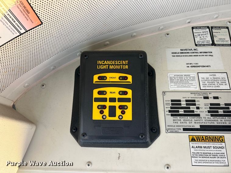 image for item ET3249 2014 IC PB105 school bus