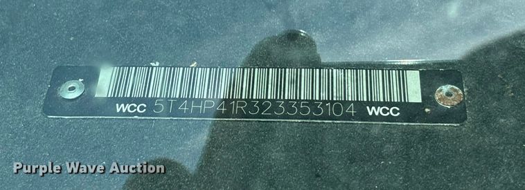 image for item ET4568 2002 Workhorse P42 delivery van