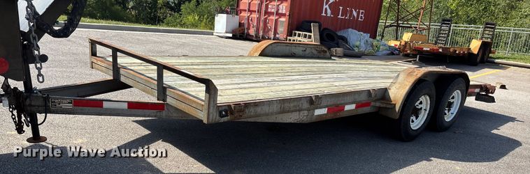 image for item ET4715 1995 Double N utility trailer