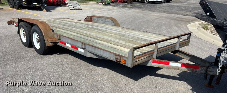 image for item ET4715 1995 Double N utility trailer