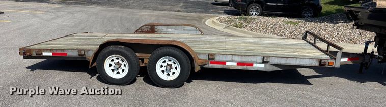 image for item ET4715 1995 Double N utility trailer