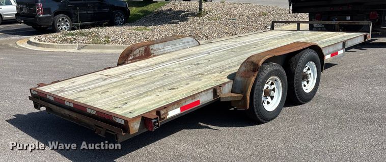 image for item ET4715 1995 Double N utility trailer