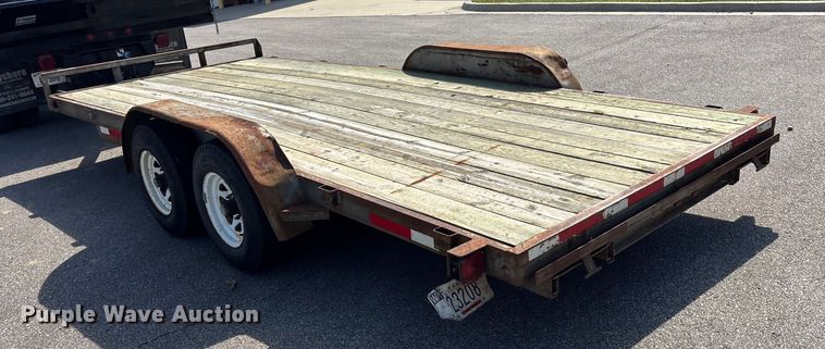 image for item ET4715 1995 Double N utility trailer