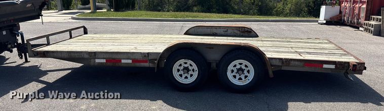 image for item ET4715 1995 Double N utility trailer