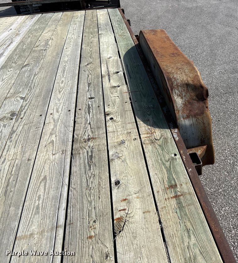 image for item ET4715 1995 Double N utility trailer