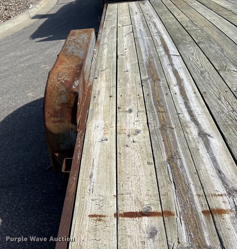 image for item ET4715 1995 Double N utility trailer