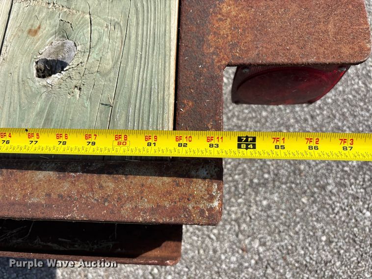 image for item ET4715 1995 Double N utility trailer