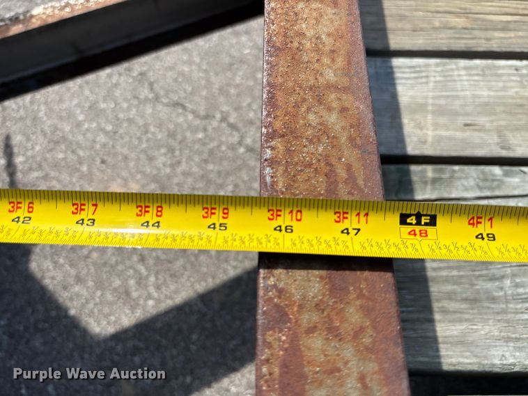 image for item ET4715 1995 Double N utility trailer