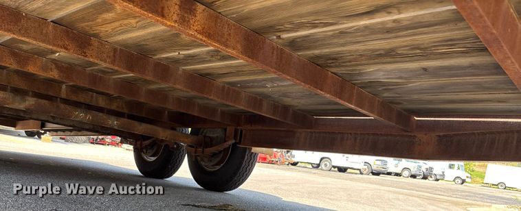 image for item ET4715 1995 Double N utility trailer