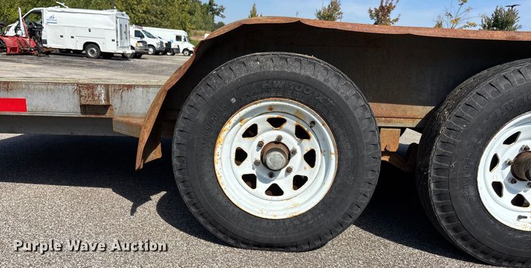 image for item ET4715 1995 Double N utility trailer