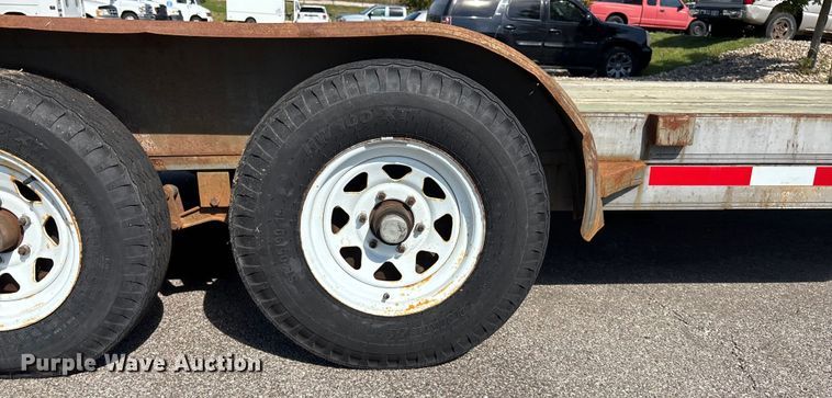 image for item ET4715 1995 Double N utility trailer