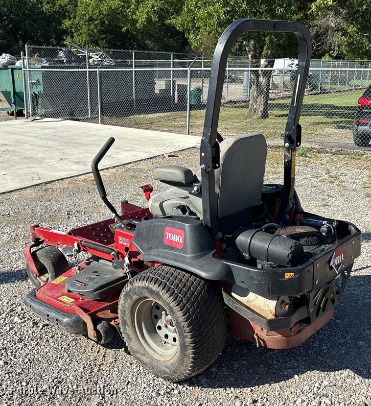 image for item EU0116 Toro 5000 series ZTR lawn mower